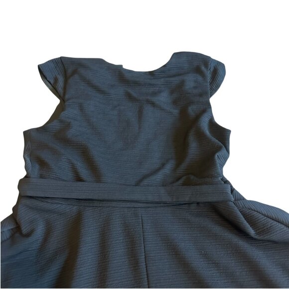 Hutch Anthropologie Ronnie Black Wrap Dress Short Sleeve A-Line Size XL Women's - Picture 7 of 11